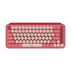 Logitech Bežična mehanička tastatura Pop Keys - Crveno-roze