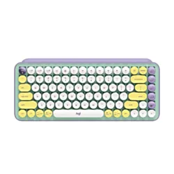 Logitech Bežična mehanička tastatura Pop Keys - Ljubičasto-zelena