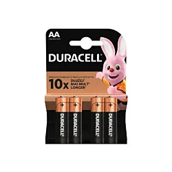 Duracell Alkalne baterije Basic AA LR6 / MN1500 - 4 komada