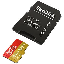SANDISK Extreme A2 Micro SD - 67665