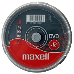 Maxell DVD-R disk MDDVD-R16XSH - 10 komada