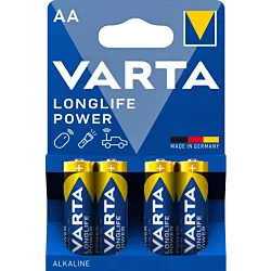Varta Alkalne baterije AA LP LR6 - 4/1