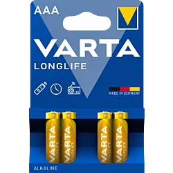 Varta Alkalne baterije AAA L LR03 - 4/1