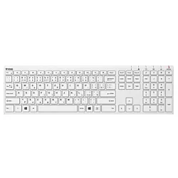 Yenkee Bežična tastatura Trim YKB 2000 CSWE - Bela