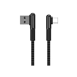 Remax USB kabl pod uglom - Crni