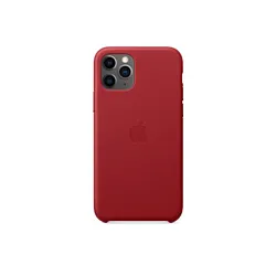 Apple Zaštitna maska za mobilni telefon iPhone 11 Pro Leather Case - Red