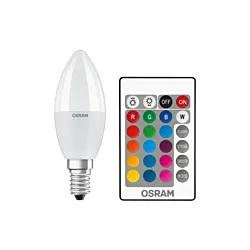 Osram LED sijalica sa sa RGB svetlom i daljinskim O44309 E14 / 5,5 W / 2700 K