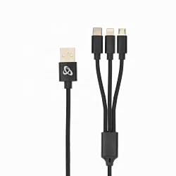 S Box 3u1 kabl za punjač USB A (muški) na lightning/micro USB/USB tip C (muški)