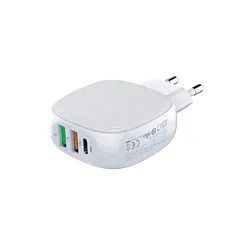 Moye Punjač USB PD Type-C QC-Beli