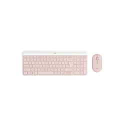 Logitech Set tastatura i miš MK470 - Roze