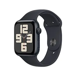Apple Watch SE GPS 44 mm Midnight with Midnight Sport Band MRE93SE/A - M/L