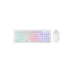Baracuda Gaming komplet 2u1 BGC 012 ORCA - White Combo