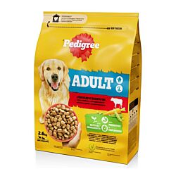 Pedigree Briketi za odrasle pse govedina i povrće 2,6 kg