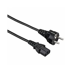 Linkom Kabl za napajanje 3 x 1mm - Crni 1,8 m