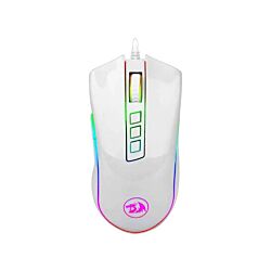 Redragon Gejmerski žični miš Cobra White M711 - Beli