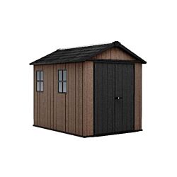 Keter Baštenska kućica Newton plus wide 9x7,5 - Braon CU 261860