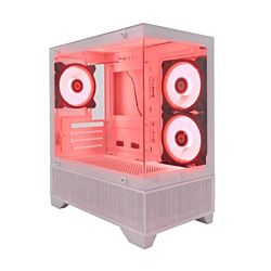 White Shark Kućište Torpedo White + 3x Dash ventilatora