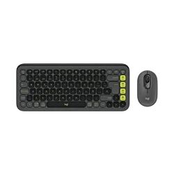 Logitech Set tastatura i miš POP-ICON-COMB GRAPH - Crni