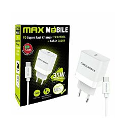 MAXMOBI Punjač za telefon 2U1 TR349006 35W