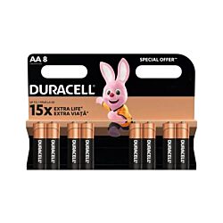 Duracell Alkalna baterija AA Duralock - 8/1