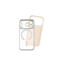 Just in Case 2u1 Extra case MAG MIX PLUS paket maski za iPhone 17 Pro MAGPL123SL - Srebrni