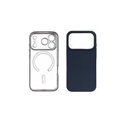 Just in Case 2u1 Extra case MAG MIX PLUS paket maski za iPhone 17 Pro MAGPL123BK - Crni