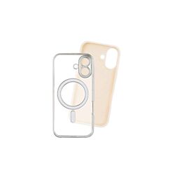 Just in Case 2u1 Extra case MAG MIX PLUS paket maski za iPhone 17 MAGPL121SL - Srebrni