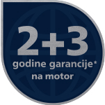 2 + 3 Philips produžena garancija na motor