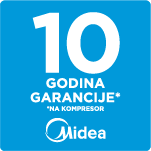 Midea - 10 yw kompresor