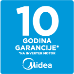 Midea - 10 yw inverter motor