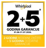 Whirlpool 2 + 5 frižideri